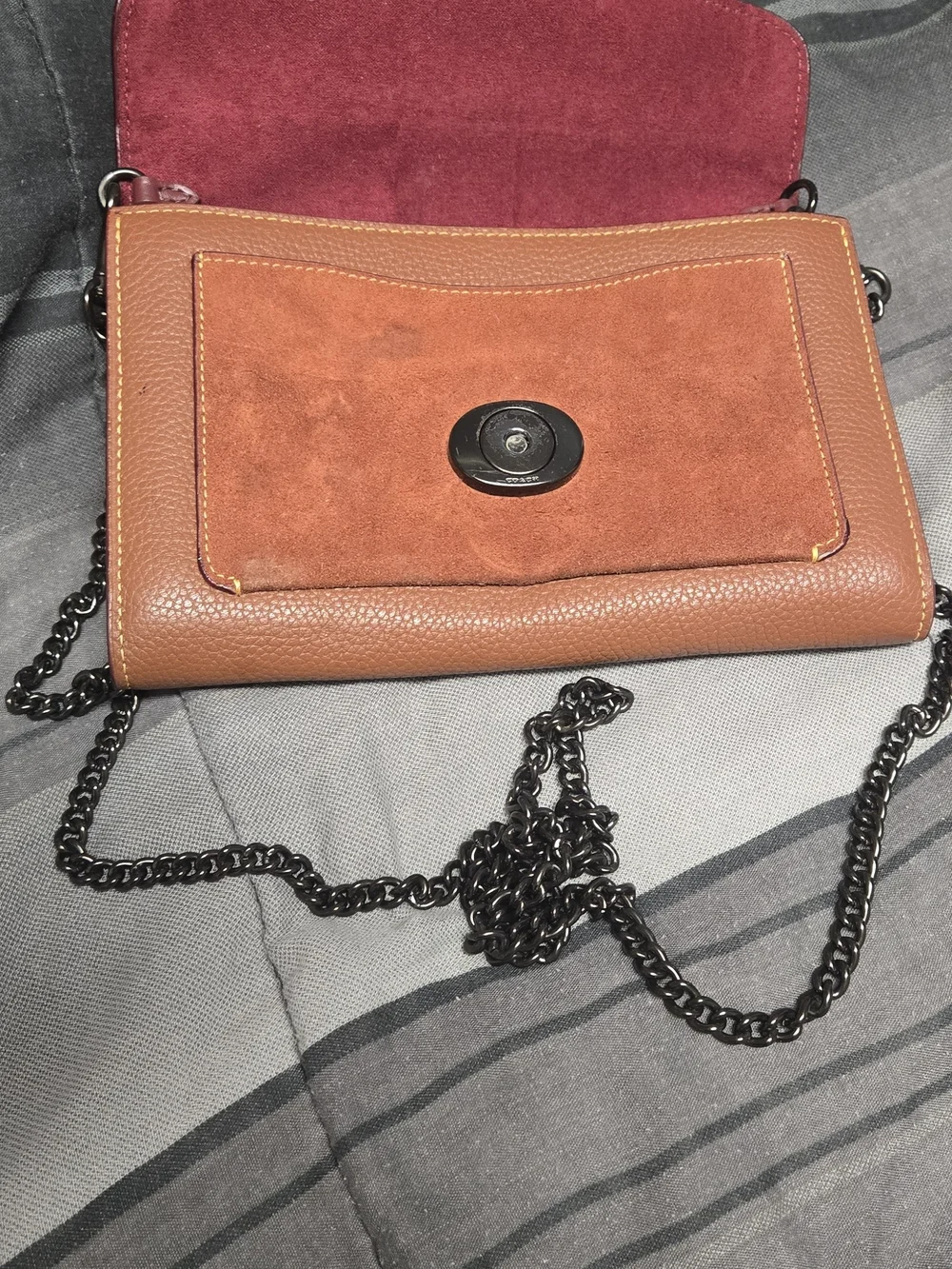Coach Tabby Chain Shoulder Purse